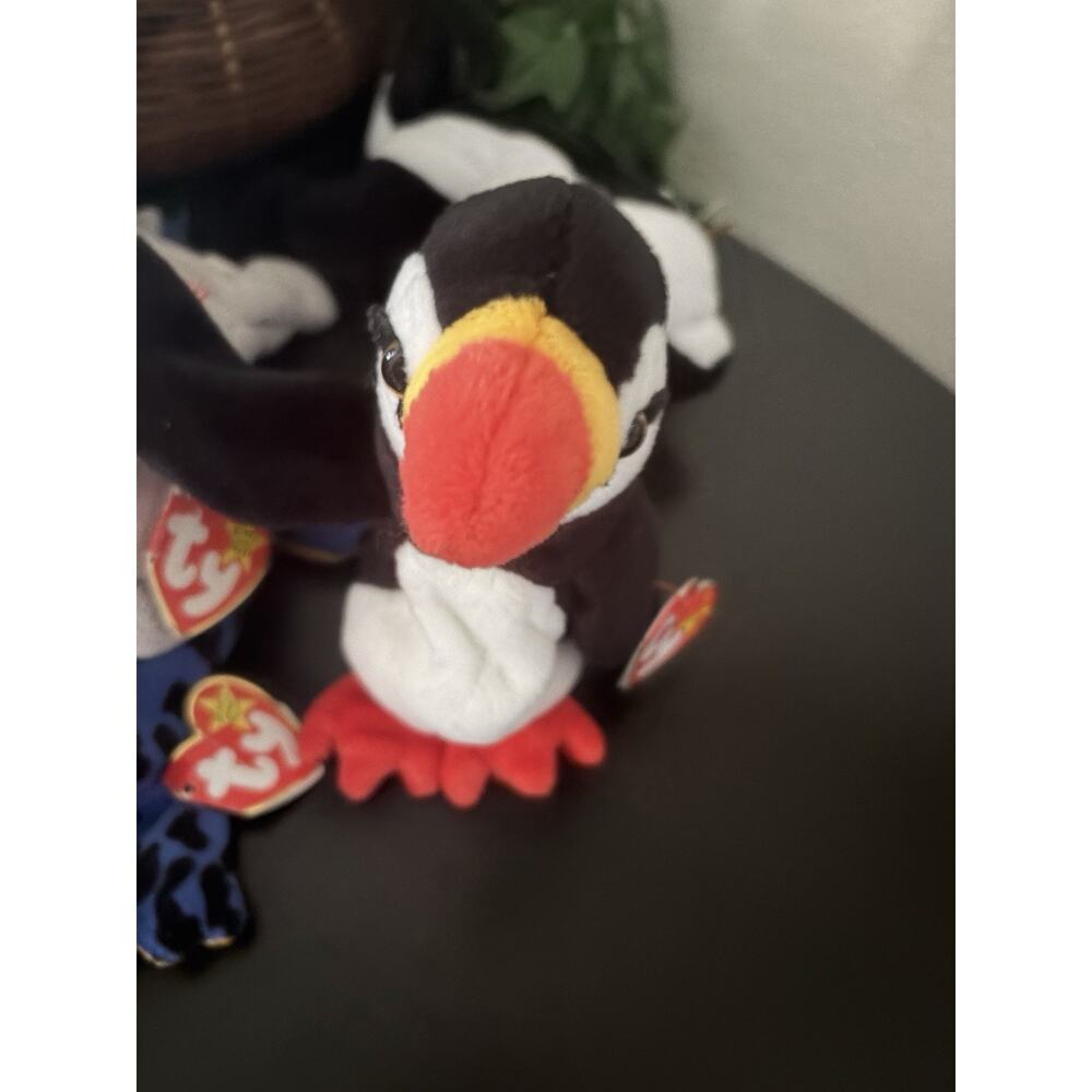 Ty Basket Beanie Babies💜Set of 10 Easter. (226) - Picture 6 of 10